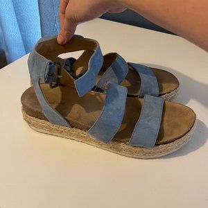 Blue Sandals
